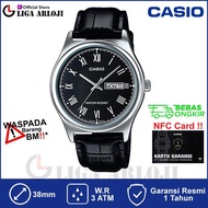 ⭐ JAM TANGAN PRIA ELEGAN | CASIO MTP-V006L-1BUDF - JAM TANGAN PRIA - TALI KULIT - MTPV006L | DESAIN