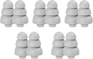 Etymotic Research ER38-18 3-Flange Replacement Eartips - 10 Pack - Gray