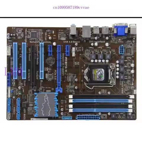 For ASUS P8B75-V Motherboard ATX CPU i7/i5/i3 for Intel B75 LGA 1155 Socket H2 32G