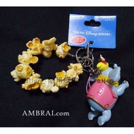 【AMBRAI.com】 好玩代購 Disney 迪士尼 小飛象 爆米花 鑰匙圈 手機 包包 吊飾 日本 東京 代購 米老鼠 米奇 米尼 史迪奇 維尼