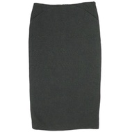 N°23 Numero Ventuno 24SS 5A GONNA TESSUTO 高密度棉質斜紋鉛筆裙，尺寸 24S-C021-0126，36 碼，黑色，原價：¥75,900，緊身褲，[近全新][二