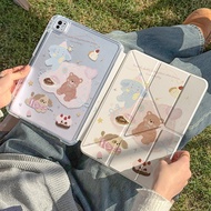 ZOYU | เคสป้องกันสำหรับ Apple iPad Air 7 iPad 11 iPad Pro 13 นิ้ว iPad mini 6 วัสดุอะคริลิกพร้อมช่อง