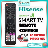 Hisense smart TV android 4k Tv Remote Control With NETFLIX/YouTube /prime video replacement type