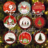 Christmas Motif Paper Plate Merry Christmas Character Paper Plate/