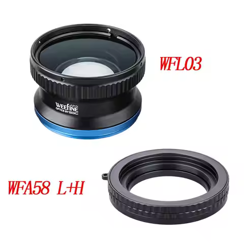 Diving Weefine WFL03 Close-up Wet Lens Macro Lens M67 Mount 67mm for Sony RX100 Camera Housing Under
