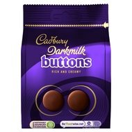 Cadbury Chocolate Darkmilk Buttons Rich&amp;Creamy 105gram