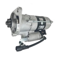 Kobelco อะไหล่รถขุดมอเตอร์สตาร์ท SK200-8 SK210-8สตาร์ทเตอร์ J05E เครื่องช่วยสตาร์ทเครื่องยนต์ J08มอเ