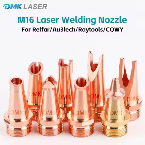 10pcs/lot M16 Laser Welding Nozzle High Quality Copper Welder Nozzles For Relfar Au3tech Raytools CQ