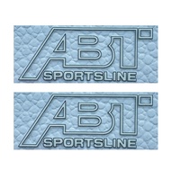 2PCS ABT Sportsline Car Badge Sticker Decal for VW Audi Seat Skoda