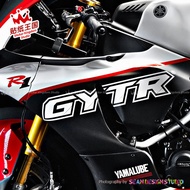 Suitable For YAMAHA GYTR Fleet R1 R1M R3 R6 R7 Modified Motorcycle Body Decoration Sticker Reflectiv