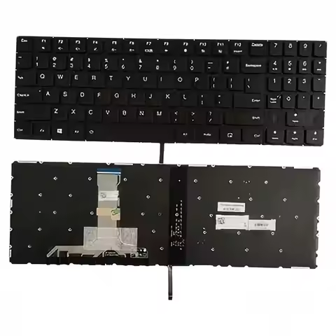 New US Language For Lenovo Y520 Black Genuine Backlit Laptop Keyboard SN20T24443 PK131DG1A00