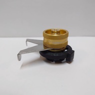 CAMPING ACE Gas Adatper w Leakage Valve & Foot