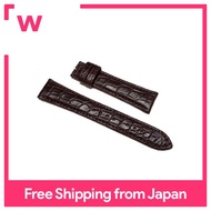 [Seiko] SEIKO watch band 19 mm Grand Seiko genuine belt Crocodile dark brown DEA4AW Men's