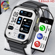 For Android IOS Smart Watch Men 1.83" HD Screen GPS Track Bluetooth Call Watch IP68 Waterproof Sport Watch Women Man Smartwatch