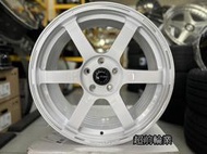 【超前輪業】MAXX M837 旋壓輕量化 18吋鋁圈  5孔108 5孔112 5孔114.3 白色 限量
