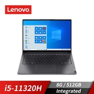 聯想 Lenovo Yoga Slim 7 Pro 筆記型電腦 14" (i5-11320H/8GB/512GB/Integrated/W11)灰【優質良品】 YOGA S7 PRO/82NC00F7TW