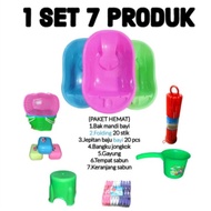SAVING PACKAGE OF 7/ PRODUCTS ECONOMIC PACKAGE (20 STICKS) COMPLETE PACKAGE OF BABY BATH TUBS