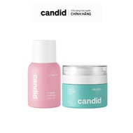 [Candid x Hannah Olala] Combo to Improve and Restore Skin Candid Retinol 1.0% 30ml & B5 Cica Cream 5