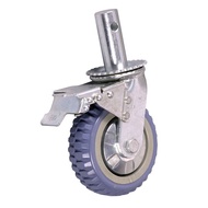 Industrial Universal Wheel6Inch Wheel Steering Wheel Caster Mechanical Brake Heavy Duty41-inch Trans