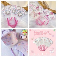 3D Duckbill Kid Mask Cartoon Multicolor Mix Color 0-3 Age Baby 4-12 Year Old Kids Mask 3 Layers Disp