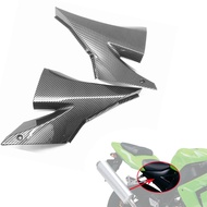 Motor Fairing Carbon Fiber Gas Tank Side Trim Cover Panel Fairing Cowl Protect For KAWASAKI NINJA ZX
