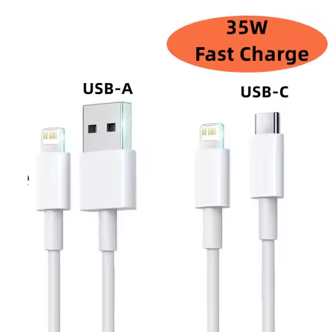 0.2m 1m 1.5m 2m 3m 35W Quick Charge Cable For Apple iPhone 14 13 Pro Max 11 12 mini X XR XS Max 7 8 