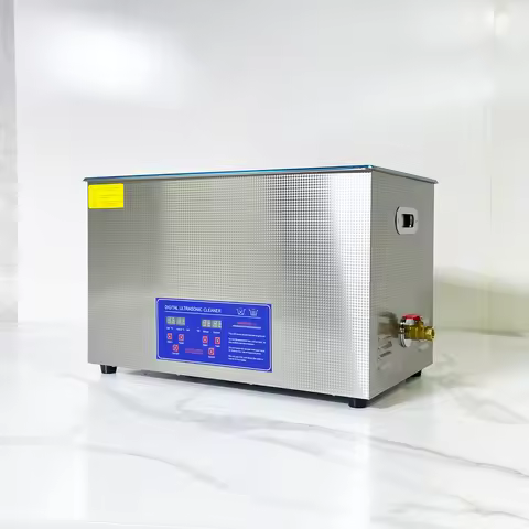 Temperature Adjustment Ultrasonic Cleaner 30 Liters Washing Machine