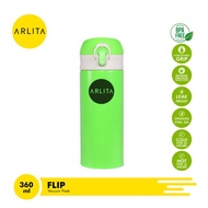 TERMOS Arlita VF-FJ1065 Vacuum Flask Orange Thermos Bottle 360 MouthBIG ML