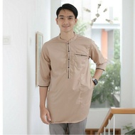 KEMEJA Muslim clothing for adult men, latest models, kemko men's short sleeve shirts Latest men'skok