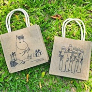 MOOMIN授權 | 亞麻野餐手提袋 M (2款可選)