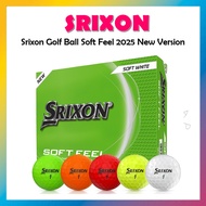 [SRIXON] Srixon Golf Ball Soft Feel 2025 New Version 2piece 12pcs (1Dozen)