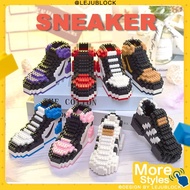 New Product # 【LEJUBLOCK】Sneakers model building blocks ideas toys for kids AJ shoe figure nano bloc
