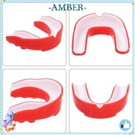 AMBER Teeth Protection Adult Kids Silicone  Boxing Gum Shield