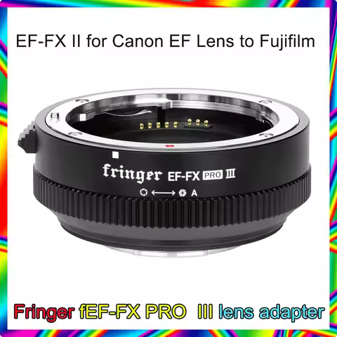 Fringer EF-FX PRO III lens adapter EF-FX II for Canon EF Lens to Fujifilm Auto Focus Adapter Compati