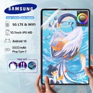Samsung Tab S9 Ultra แท็บเล็ต 12 นิ้ว 12GB + 512GB Gaming Tablet Original Big Sale 2023 สำหรับเด็กแท็บเล็ต Android คลาสออนไลน์ Smart Dual Sim Card บนหน้าจอขาย 5G Business Tablet COD