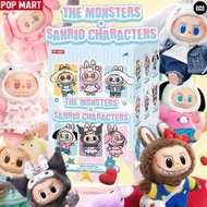 THE MONSTERS LABUBU ×SANRIO  三麗鷗家族系列 - 搪膠毛絨掛件盲盒 1盒