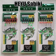 HEYU Sabiki APOLLO HOOK APOLLO Lures for Live Bait Fishing Live Bait for Inflatable Selar Tamburan T
