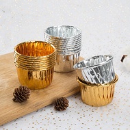 10Pcs Paper Cup Cake Cup Muffin Paper Cupcake/ Aluminum Foil Cupcake Muffin Desert/