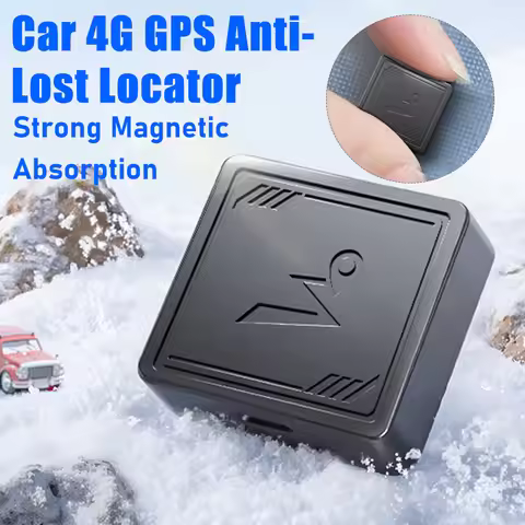 Q7 Portable Car Anti-Lost 4G GPS Locator Strong Magnetic Real Time Smart Tracker Mini Alarm Tracking