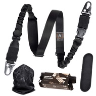 Flexible Two Point Rifle Sling — Extra Long, Adjustable, Shoulder Padded and Versatile — Made of Hig