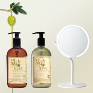 Amiro X Allegrini MateS五星沐浴組(MateS化妝鏡+沐浴露+洗髮精)