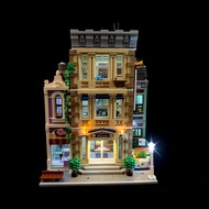 LED Lights Police Station Street Scene Small Particles Lego 10278 Customized Domestic Modification P