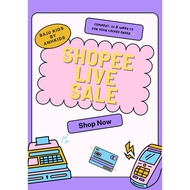 LIVE SALE SHOPEE....