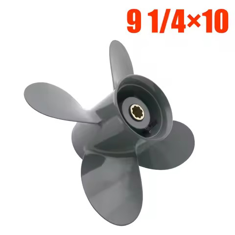 9 1/4X10 Propeller for Honda Outboard 8HP 9.9HP 15HP BF8D/BF9.9D/BF9.9/BF15A BF15D/BF20 8 Splines 4 