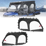 KEMIMOTO Soft Upper Doors Compatible with Kawasaki Mule Pro FXT/DXT 2015-2025, Waterproof Tear-Resis