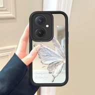 HP VIVO Y27 4G For Mirror Soft Casing Cute Softcase Cartoon Fullhp Butterfly Casing 1260 JZ