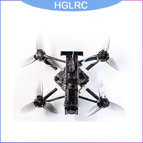 HGLRC Draknight 2025 2 Inch 91.8mm Toothpick FPV Drone, SPECTER12 ES 2-4S AIO with 400mW VTX & 10000