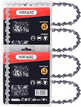 MRFARZ 14 Inch Chainsaw Chains 52 Drive Links 3/8" LP Pitch .043" Gauge Low-Kickback Semi-Chisel Rep