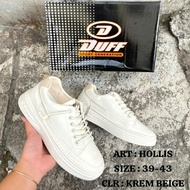 Fashion Sneakers Duff HOLLISOriginal Size 39-43 Cream-Beige Original Duff Fashion Shoes