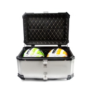 Wholesale Aluminum Motorcycle Tail Box 45L/55L/65L/85L Rear Box For Motor Waterproof Lightweight Top